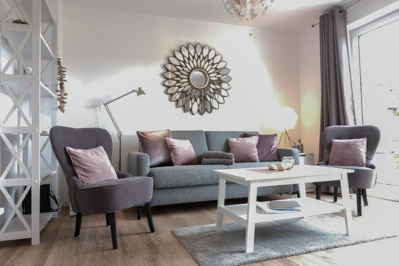Fewo1846 Strandresidenz Wassersleben - Muschelnest - Stilvolles Studioapartment Mit Balkon Harrislee Esterno foto