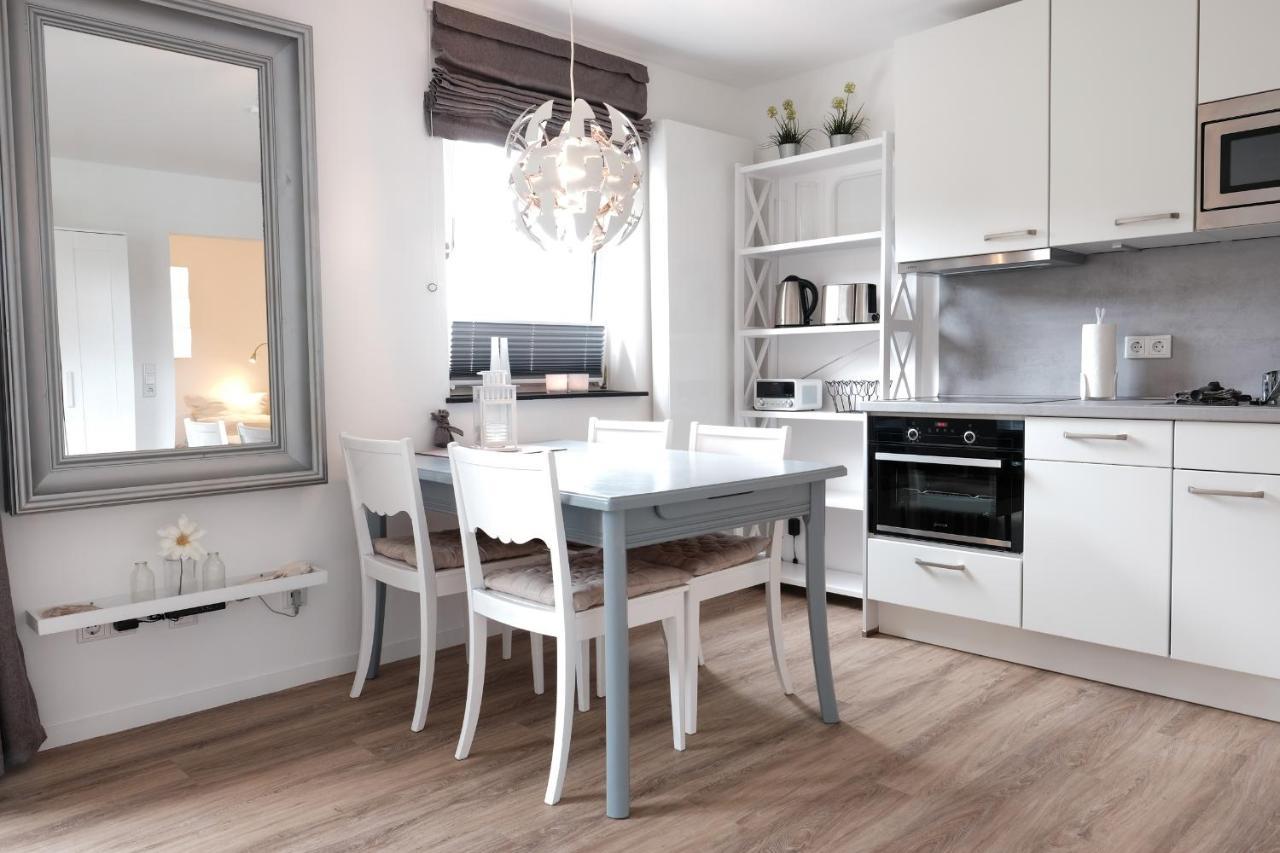 Fewo1846 Strandresidenz Wassersleben - Muschelnest - Stilvolles Studioapartment Mit Balkon Harrislee Esterno foto