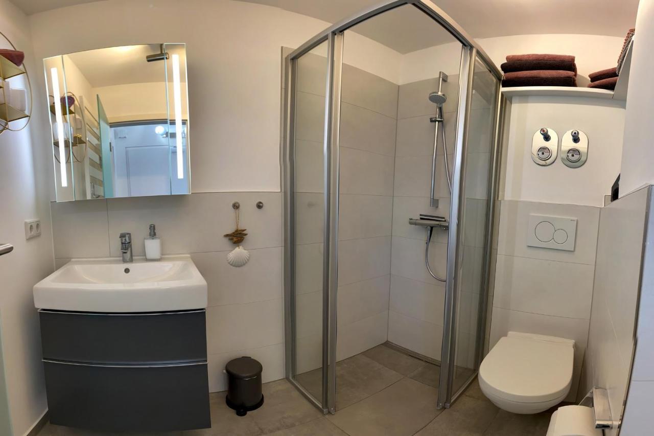 Fewo1846 Strandresidenz Wassersleben - Muschelnest - Stilvolles Studioapartment Mit Balkon Harrislee Esterno foto